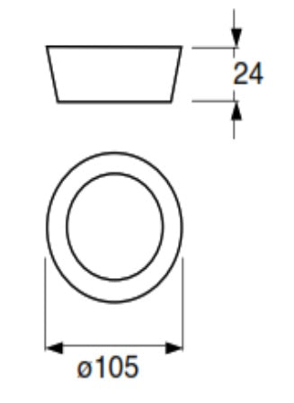 Drum Eco 6w cálido
