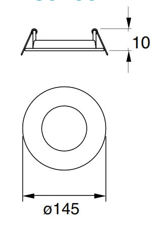Flat Eco 9W frío