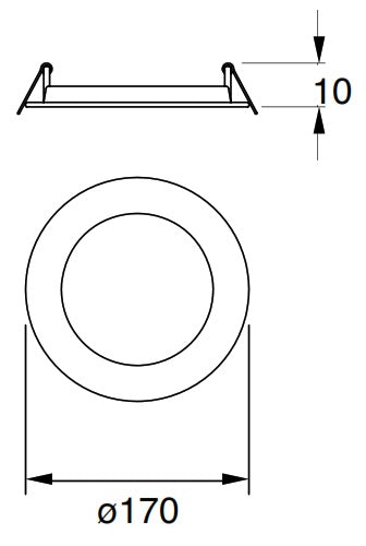 Flat Eco 12w frío