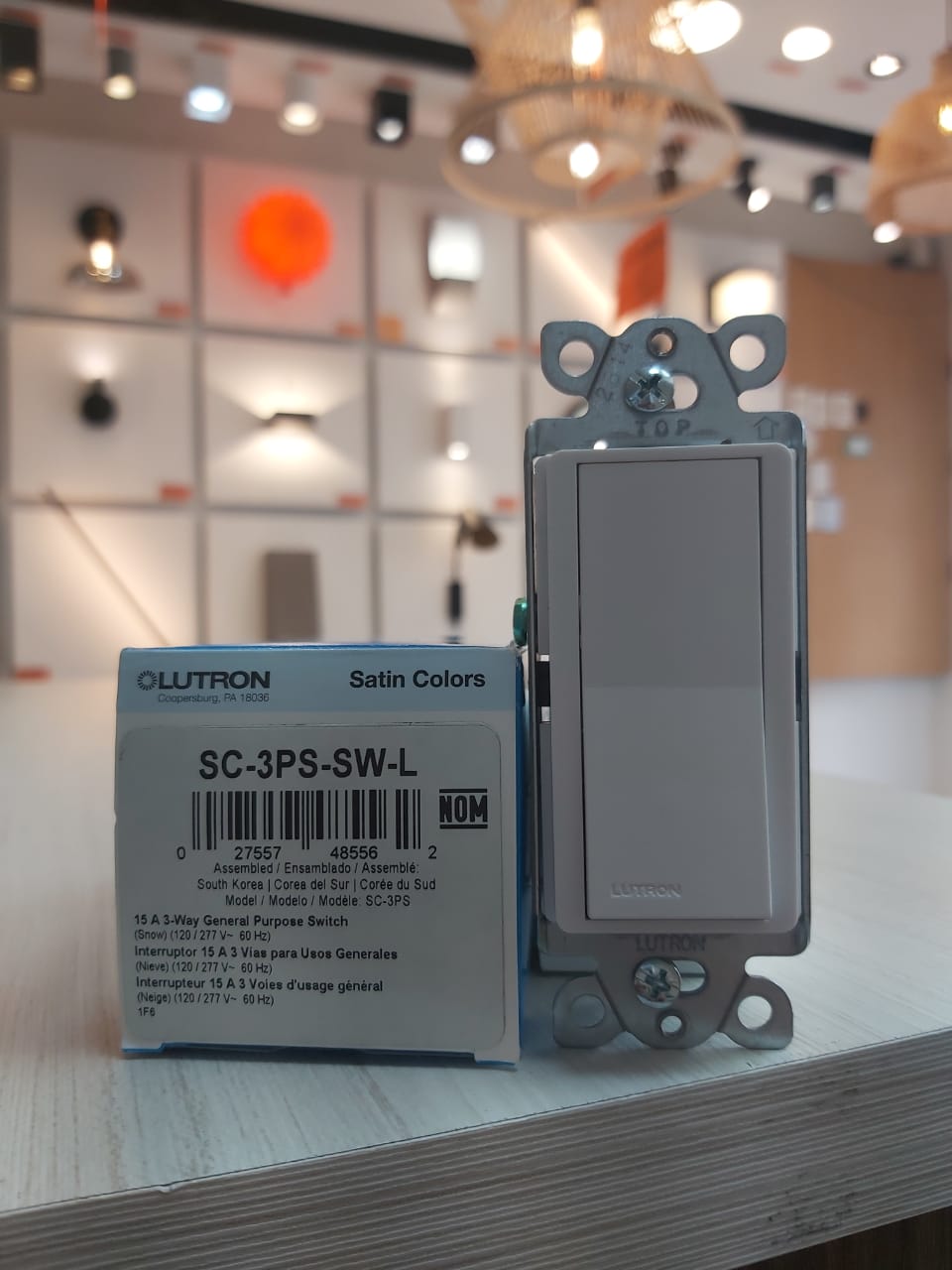 Lutron Switch 3 vías